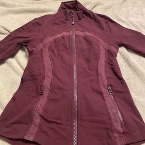 Lululemon Maroon Jacket!!